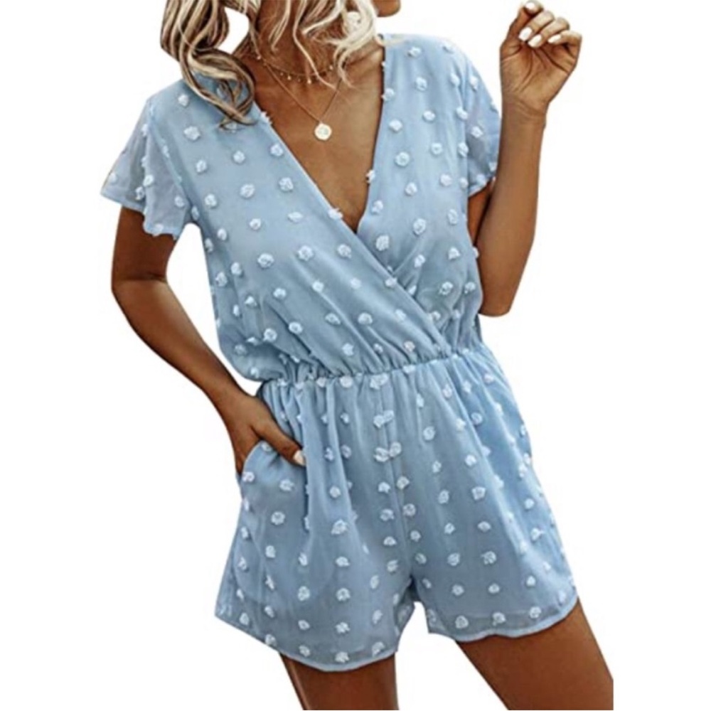 Light Blue Romper